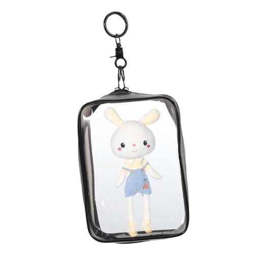 Toddmomy Klare Figuren-Display-Tasche Mit Schlüsselanhänger Tragbare Transparente Aufbewahrung Für Puppen Figuren Und Sammlerstücke Toddmomy Klare Figuren-Display-Tasche Mit Schlüsselanhänger Tragbare Transparente Aufbewahrung Für Puppen Figuren Und Sammlerstücke von Toddmomy