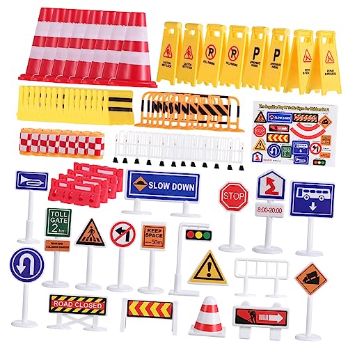 Toddmomy Kleine Straßenschilder Spielset für Teiliges Verkehrssignal Set aus Hochwertigem für Kreatives und Verkehrswissen für Drinnen und Draußen Toddmomy Kleine Straßenschilder Spielset für Teiliges Verkehrssignal Set aus Hochwertigem für Kreatives und Verkehrswissen für Drinnen und Draußen von Toddmomy