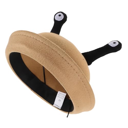 Toddmomy Kleiner Runder mit Schneckenaugenmotiv Leichte Kopfbedeckung für Jungen und Mädchen Kreativer Casual Winterhut Hellbraun Angenehm Warm und Vielseitig Kombinierbar Toddmomy Kleiner Runder mit Schneckenaugenmotiv Leichte Kopfbedeckung für Jungen und Mädchen Kreativer Casual Winterhut Hellbraun Angenehm Warm und Vielseitig Kombinierbar von Toddmomy