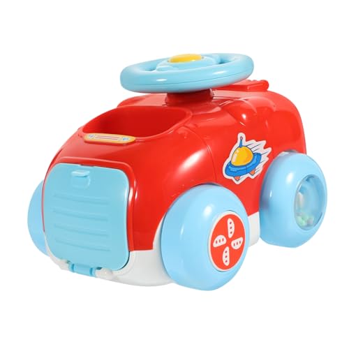 Toddmomy Kleines Schiebelauto für Cartoonfahrzeug mit Inertia Funktion Fördert Feinmotorik und Fantasie Bildungsspielzeug für Jungen und Jahren von Toddmomy