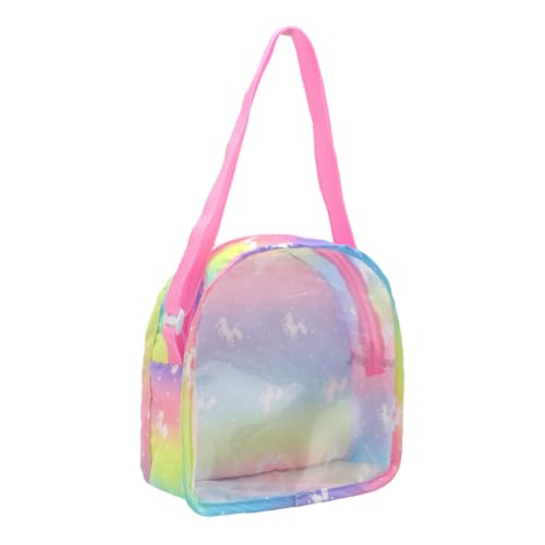 Toddmomy Kompakte Handtasche für Puppenzubehör Transparente Aufbewahrungstasche mit Runddach Lösung für Flaschen und Puppenzubehör Tragbar und Vielseitig Einsetzbar Toddmomy Kompakte Handtasche für Puppenzubehör Transparente Aufbewahrungstasche mit Runddach Lösung für Flaschen und Puppenzubehör Tragbar und Vielseitig Einsetzbar von Toddmomy