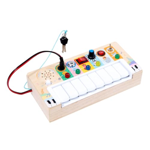 Toddmomy Kompaktes Elektrisches Musikspielzeug für LED Lernspielzeug mit Handlichem Design für Frühe Musikalität von Toddmomy