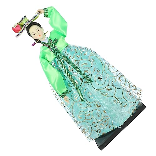 Toddmomy Koreanische Stilpuppe im Hanbok Traditionelle Koreanische Figur Handgefertigte Dekoration für Zuhause und Souvenir Farben Perfektes Toddmomy Koreanische Stilpuppe im Hanbok Traditionelle Koreanische Figur Handgefertigte Dekoration für Zuhause und Souvenir Farben Perfektes von Toddmomy