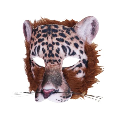 Toddmomy Kreative Halbe Tiermaske aus Weichem Material für Halloween Kostüm Party Einfache Handhabung für Maskenball Cosplay und Faschingskostüm Toddmomy Kreative Halbe Tiermaske aus Weichem Material für Halloween Kostüm Party Einfache Handhabung für Maskenball Cosplay und Faschingskostüm von Toddmomy