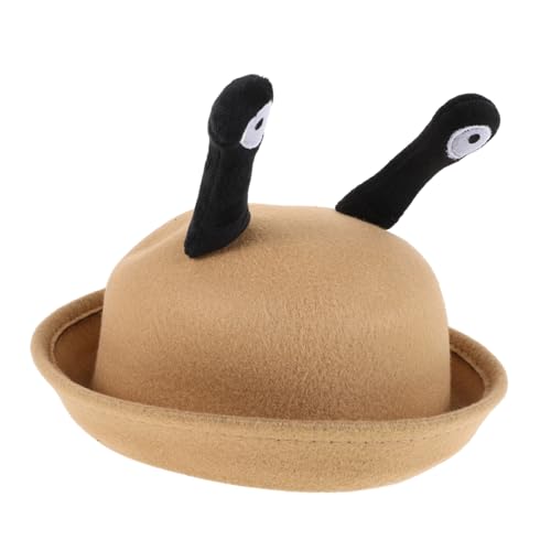 Toddmomy Kreative Schneckenaugen Mütze Kleine Runde Kappe Modisch Warm für Jungen Mädchen Herbst Winter Alltag Toddmomy Kreative Schneckenaugen Mütze Kleine Runde Kappe Modisch Warm für Jungen Mädchen Herbst Winter Alltag von Toddmomy