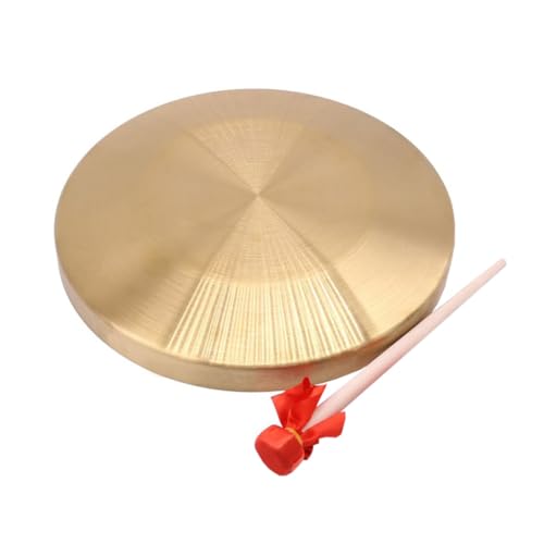 Toddmomy Kreativer Gong Handgong für Festivals und Partys Traditionelles Musikinstrument mit Klaren für Erwachsene Fördert Rhythmusgefühl und Spaß von Toddmomy