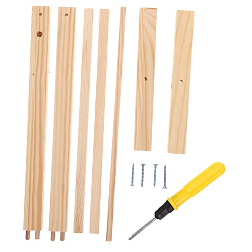 Toddmomy Kreativer Puppenkleiderständer Aus Holz Kleiderbügel Für Puppenbekleidung Zum Aufhängen Und Organisieren Robustes Design Für Puppenmöbel von Toddmomy