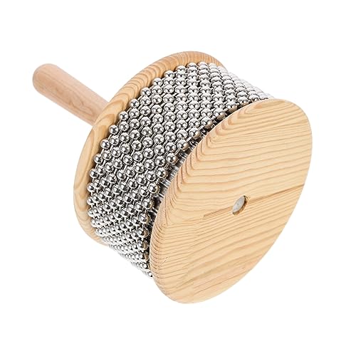 Toddmomy Kreatives Musikinstrument für Kabasa aus Metall mit Holzgriff Lernspielzeug Hand Augen Koordination und des Iqs für Partys und Musikfestivals Toddmomy Kreatives Musikinstrument für Kabasa aus Metall mit Holzgriff Lernspielzeug Hand Augen Koordination und des Iqs für Partys und Musikfestivals von Toddmomy