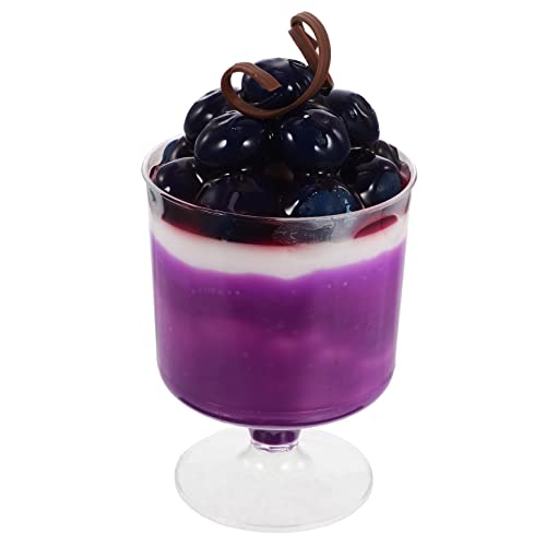 Toddmomy Kreatives Pudding Modell Realistisches Fake Dessert für Fensterdekoration Nachbildung für Fotografie und Hausdekoration Lebensartiger Pudding von Toddmomy