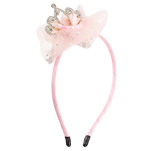 Toddmomy Kronen Haarreif Silber mit Strass Geburtstagskrone für Mädchen Leichtes Robustes Prinzessin Stirnband für Party und Fotos Festlich Dekorativer Haarschmuck für Besondere Anlässe von Toddmomy