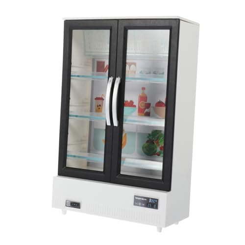 Toddmomy Küchenminiaturen winziger Kühlschrank Miniatur-Hauskühlschrank Mini-Kühlschrank-Modell Puppenhauslieferungen Puppenhaus Gefrierschrank Miniaturmöbel Abs Weiß Toddmomy Küchenminiaturen winziger Kühlschrank Miniatur-Hauskühlschrank Mini-Kühlschrank-Modell Puppenhauslieferungen Puppenhaus Gefrierschrank Miniaturmöbel Abs Weiß von Toddmomy
