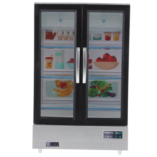 Toddmomy Miniatur Kühlschrank Modell Für Puppenhaus Dekorative Miniatur-Refrigerator Für Spielzeug-szenen Kreative -Dekorationen Toddmomy Miniatur Kühlschrank Modell Für Puppenhaus Dekorative Miniatur-Refrigerator Für Spielzeug-szenen Kreative -Dekorationen von Toddmomy