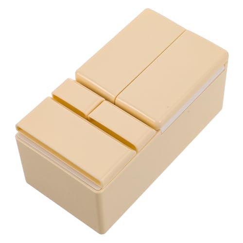Toddmomy Kühlschrank Modellmöbel Doppel Tür Realistisches Küchen Accessoire für Kreatives Rollenspiel und Detailgetreue Miniaturküche von Toddmomy