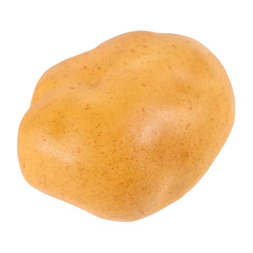 Toddmomy Künstliche Blumenkartoffel Foto Kartoffelornament Kartoffelstütze Simulationskartoffel Kartoffel Simulationsschaum falsch Gemüse simulierte Kartoffel Styropor Khaki von Toddmomy