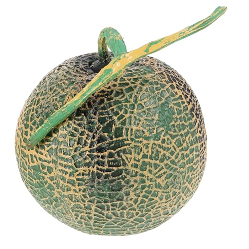 Toddmomy Künstliche Fruchtdekoration Künstliches Obstdekor Simuliertes Obst Simulation Wassermelone Realistische Falsche Früchte Künstliche Früchte Klein Obstmodell Prop Essen Green Schaum von Toddmomy