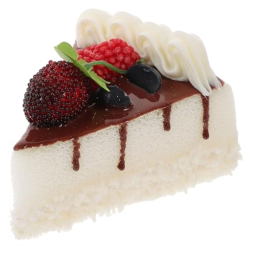 Toddmomy Künstliches Dessert Lebensechte Kuchen Attrappe Realistische Kuchendekoration für Hochzeiten Partys und Fotografie Stilvolles Modell mit Blaubeeren Himbeeren Toddmomy Künstliches Dessert Lebensechte Kuchen Attrappe Realistische Kuchendekoration für Hochzeiten Partys und Fotografie Stilvolles Modell mit Blaubeeren Himbeeren von Toddmomy