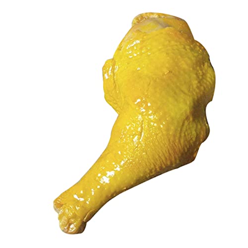 Toddmomy Künstliches Hühnerbein Modell Realistisches Fake Chicken Leg als Fotodekoration für Partys Küchen und Zuhause Hochwertige Simulation für Kreative Anwendungen von Toddmomy