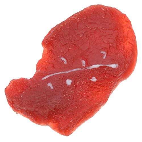 Toddmomy Künstliches Rindfleisch Spielzeug für Kinderküche Realistisches Lebensmittelmodell aus PVC Dekorative Requisite für Foto Satz und Lehrmaterial Toddmomy Künstliches Rindfleisch Spielzeug für Kinderküche Realistisches Lebensmittelmodell aus PVC Dekorative Requisite für Foto Satz und Lehrmaterial von Toddmomy