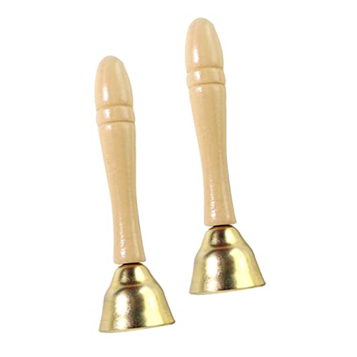 Toddmomy Kupfer Glocke Holzgriff Musikinstrument Pädagogisches Schlagspielzeug für Kleinkinder Party Kindergarten Hand Auge Koordination Toddmomy Kupfer Glocke Holzgriff Musikinstrument Pädagogisches Schlagspielzeug für Kleinkinder Party Kindergarten Hand Auge Koordination von Toddmomy