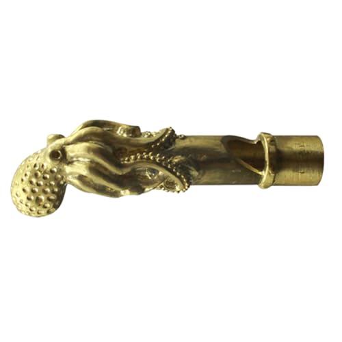 Toddmomy Kupfer Pfeife Schiedsrichterpfeife Sportpfeife Outdoor Survival Werkzeug Design Tragbar und Sicher für Wettkampf und Notfälle von Toddmomy