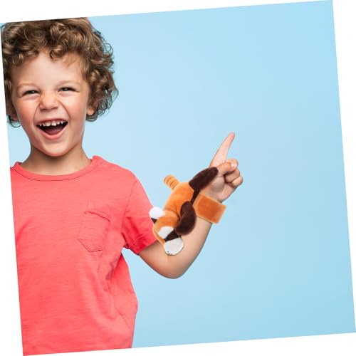 Toddmomy Kuscheliges Little Raccoon Slap Armband Leichtes Sicheres Schnapparmband für Bequemes Cartoon Wristband als Partygeschenk zu Geburtstag Weihnachten Ostern von Toddmomy