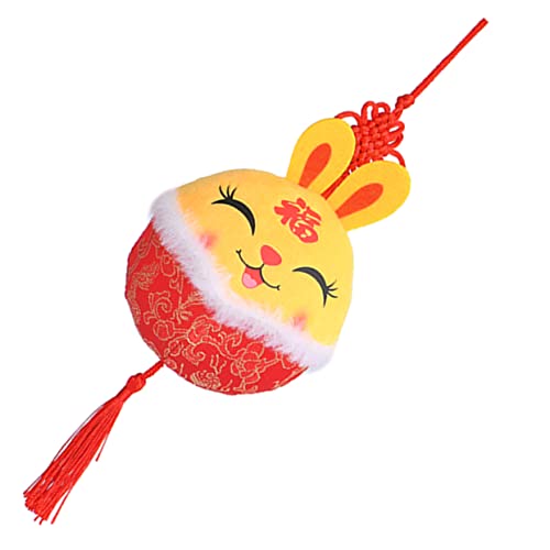 Toddmomy Kuscheltier Hase Plüschkaninchen für Chinesische Neujahr Süßes Rabbit Doll Dekoration oder für Familie und Freunde Hochwertiges und Langlebig für Feiern Toddmomy Kuscheltier Hase Plüschkaninchen für Chinesische Neujahr Süßes Rabbit Doll Dekoration oder für Familie und Freunde Hochwertiges und Langlebig für Feiern von Toddmomy