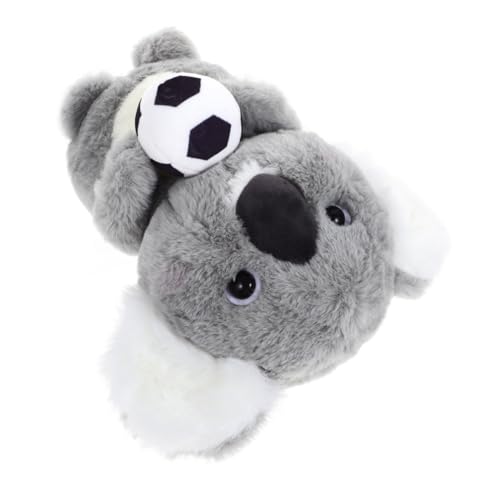 Toddmomy Kuscheltier Plüschpuppe mit Grünem Schal Süßes Dekorationsspielzeug für für Freunde und Familie von Toddmomy