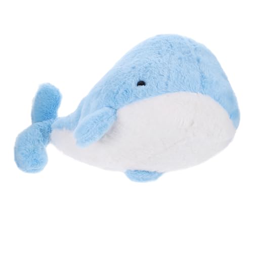 Toddmomy Kuscheltier Wal Plüschtier Für Weiches Im Cartoon Design Für Dekoration Für Kinderzimmer Blaues Wal von Toddmomy