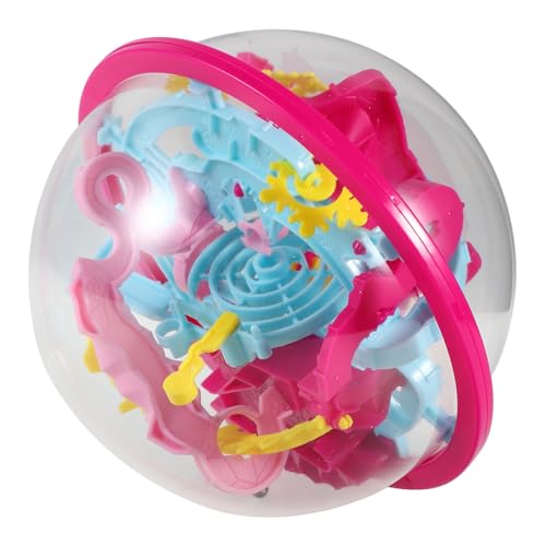 Toddmomy Labyrinth-Kugel Kugel-Labyrinth-Puzzle-Ball Labyrinth Labyrinthball intelligenter Spielzeugball Herausforderungsballlabyrinth Plastik von Toddmomy
