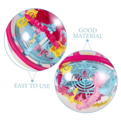 Toddmomy Labyrinth Kugel Puzzle Ball Tragbares Intelligentes Denkspiel Fördert Kognitive Fähigkeiten und Räumliches Geeignet für Erwachsene Herausforderndes Party Spiel Toddmomy Labyrinth Kugel Puzzle Ball Tragbares Intelligentes Denkspiel Fördert Kognitive Fähigkeiten und Räumliches Geeignet für Erwachsene Herausforderndes Party Spiel von Toddmomy