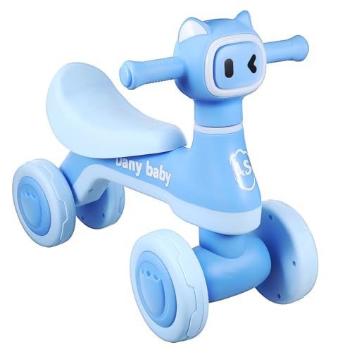 Toddmomy Laufrad mit Rädern Antikipp System und Ergonomischem Sitz für Jungen Jahre mit Licht und Musik Stabiles Balancefahrzeug zur Motorikförderung und Sicherem Fahrspaß von Toddmomy