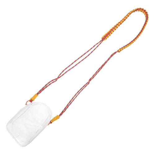 Toddmomy Lauftasche Transparente Tasche Schlüsselanhänger Organizer Taschen Transparenter Puppenhalter Mini Aufbewahrungstasche Puppen Organizer Tasche Puppen Tragetasche von Toddmomy