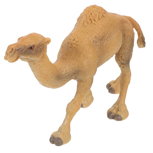 Toddmomy Lebensechte Kamel Figur Skulptur Kleines Modell Dekoration für Lernspielzeug Wildtier Deko für Geburtstag Party von Toddmomy