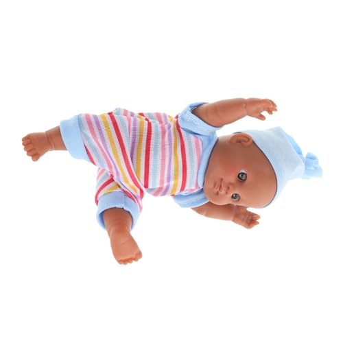 Toddmomy Lebensechte Vinyl Babypuppe Junge Flexible Glieder Realistische Afrikanische Simulation Puppe Toddmomy Lebensechte Vinyl Babypuppe Junge Flexible Glieder Realistische Afrikanische Simulation Puppe von Toddmomy