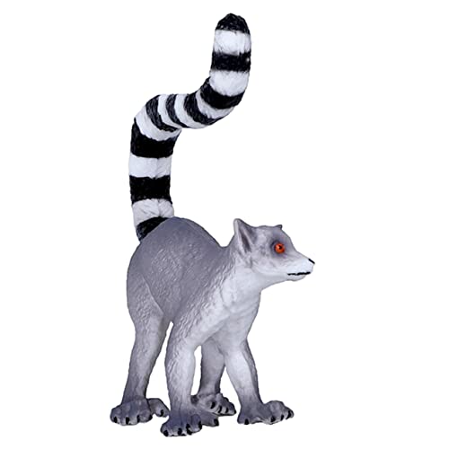 Toddmomy Lemur -modellspielzeug Fuchs-Dekoration Lemuroid- Für Gefälschter Lemuroid Partygeschenke Für Tierdekoration Kinderspielzeug Plastik von Toddmomy