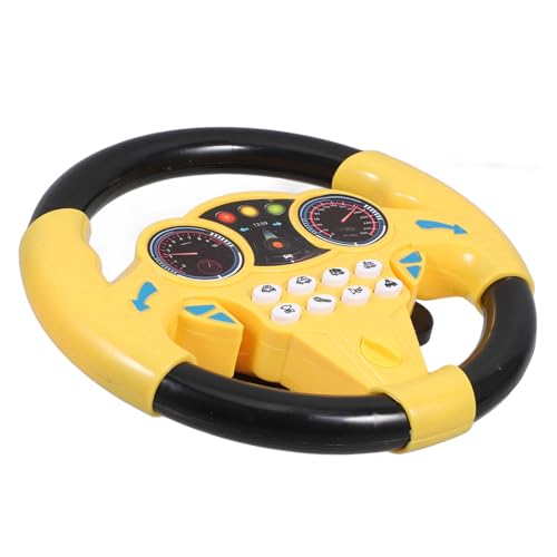 Toddmomy Lenkradspielzeug Musikfunktion Simuliertes für Fahrzeugspiele Lernspielzeug für Kleinkinder Einfach zu Befestigen mit Saugnapf Toddmomy Lenkradspielzeug Musikfunktion Simuliertes für Fahrzeugspiele Lernspielzeug für Kleinkinder Einfach zu Befestigen mit Saugnapf von Toddmomy