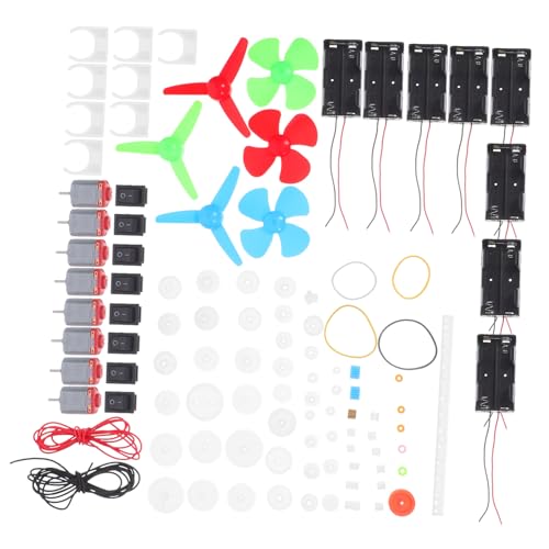 Toddmomy Lernspielzeug Für Wissenschaftsbausätze Für Physik Experimentier Spielset Elektronische Lehr Experimentierräder Für DIY Wissenschaftsprojekte Wissenschaftsschaltkreis Für von Toddmomy