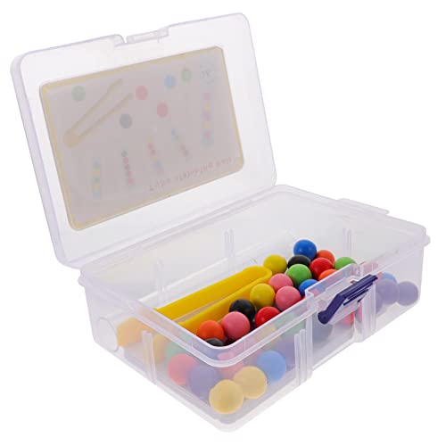 Toddmomy Lernspielzeug für Kleinkinder mit Perlen und Pinzette Fördert Feinmotorik Farbenerkennung Langlebiges Edukatives Spielset für Jungen und Mädchen Teilig Handliche Motorische Übung Toddmomy Lernspielzeug für Kleinkinder mit Perlen und Pinzette Fördert Feinmotorik Farbenerkennung Langlebiges Edukatives Spielset für Jungen und Mädchen Teilig Handliche Motorische Übung von Toddmomy