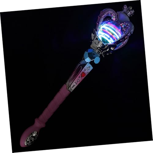 Toddmomy Leuchtender Musik Zauberstab Sicherer Drehbarer LED Fairy Stick für Geburtstagsfeiern Bühnenauftritte und Kreative Rollenspiele Farbenfrohes Party Accessoire Toddmomy Leuchtender Musik Zauberstab Sicherer Drehbarer LED Fairy Stick für Geburtstagsfeiern Bühnenauftritte und Kreative Rollenspiele Farbenfrohes Party Accessoire von Toddmomy