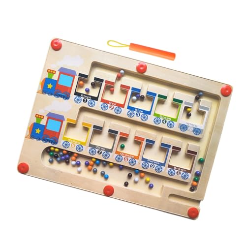 Toddmomy Magnetisches Holzspielzeug für Jahren Lernspielzeug Farben und Tragbares Sinnestafel Design für Kreatives und Entwicklung der Feinmotorik Toddmomy Magnetisches Holzspielzeug für Jahren Lernspielzeug Farben und Tragbares Sinnestafel Design für Kreatives und Entwicklung der Feinmotorik von Toddmomy