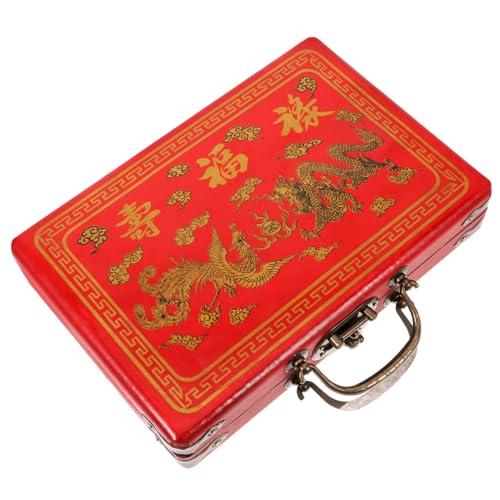 Toddmomy Mahjong Box aus Holz mit Griff Traditionelle Aufbewahrungsbox für Mahjongsteine Rechteckig Dekorativ und Praktisch für Reisen und Familienspiele Toddmomy Mahjong Box aus Holz mit Griff Traditionelle Aufbewahrungsbox für Mahjongsteine Rechteckig Dekorativ und Praktisch für Reisen und Familienspiele von Toddmomy