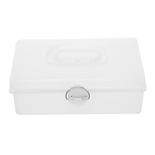 Toddmomy Mahjong Organizer Box Große Transparente Aufbewahrungsbox für Mahjong Steine Bastelzubehör und Brettspiele Tragbar Hohe für Zuhause und Reisen von Toddmomy