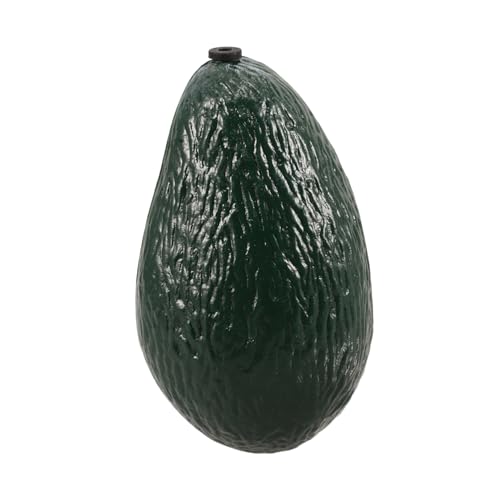 Toddmomy Maracas Avocado Shaker aus Sicherem Kunststoff Realistische Fruchtform Pädagogisches Schlaginstrument für Junge Mädchen und Kleinkinder Fördert Kreativität und Hand Auge von Toddmomy