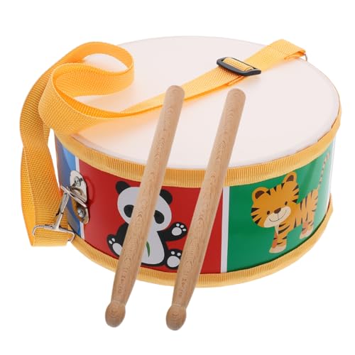 Toddmomy Marsching Snare Drum Für Kleinkinder - Holztrommel -Set Mit Verstellbarem Riemen Und Drum Sticks Orff Percussion Instrument Für Kinder von Toddmomy