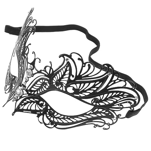 Toddmomy Maskerade Maske für Damen Metallspitze Augenmaske für Halloween und Karneval Elegante Kostüm Accessoires für Partys und Cosplay Bequem und Sicher der Anwendung von Toddmomy