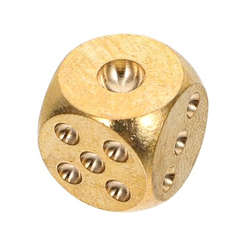 Toddmomy Massive Kupferwürfel für Spiele Exquisites Teiliges Würfelset für Brettspiele und Partys für Entscheidungen und DIY Spiele Perfektes Gadget für Gesellige Toddmomy Massive Kupferwürfel für Spiele Exquisites Teiliges Würfelset für Brettspiele und Partys für Entscheidungen und DIY Spiele Perfektes Gadget für Gesellige von Toddmomy