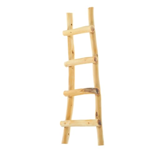 Toddmomy Maßstab Dekoratives Gartenmöbel Zubehör Handgefertigte Mini Leiter aus Hochwertigem Holz für Kreative und Puppenhaus Deko von Toddmomy