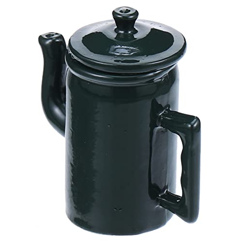 Toddmomy Miniatur Wasserkocher Modell Eleganter Mini Kaffeekanne Für Puppenhaus Dekoration Maßstab Detailgetreu Mit Deckel Geeignet Für Mikrolandschafts Und Mini-hausgestaltung von Toddmomy