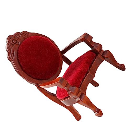 Toddmomy Maßstab Geschnitzt Rot Robustes Puppenmöbel Deko für DIY Puppenhaus Kinderzimmer und Miniatur Hausdekoration Toddmomy Maßstab Geschnitzt Rot Robustes Puppenmöbel Deko für DIY Puppenhaus Kinderzimmer und Miniatur Hausdekoration von Toddmomy