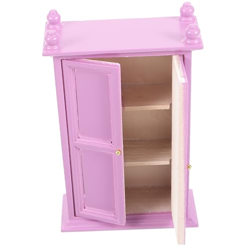 Toddmomy Miniatur Kleiderschrank aus Holz für Puppenhaus Langlebiges Puppenhauszubehör Kleiner Möbel für Kinder Realistisches Design Dekoratives Accessoire für Spielzeughäuser Toddmomy Miniatur Kleiderschrank aus Holz für Puppenhaus Langlebiges Puppenhauszubehör Kleiner Möbel für Kinder Realistisches Design Dekoratives Accessoire für Spielzeughäuser von Toddmomy